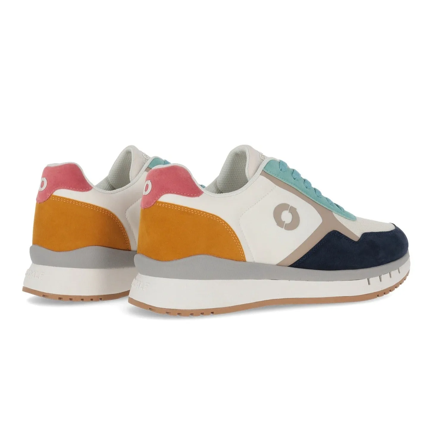 ECOALF | SNEAKERS MUJER | CERVINO OFF WHITE NAVY | BLANCO