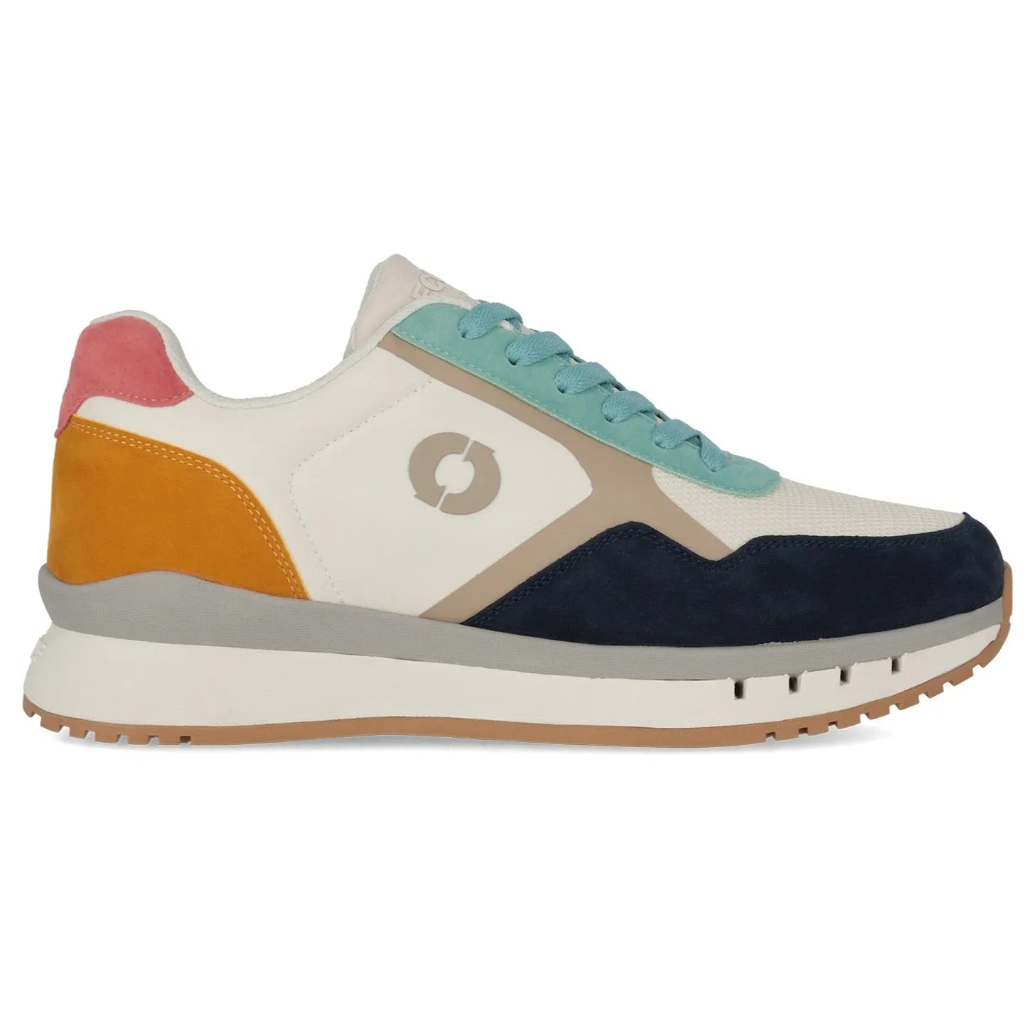 ECOALF | SNEAKERS MUJER | CERVINO OFF WHITE NAVY | BLANCO