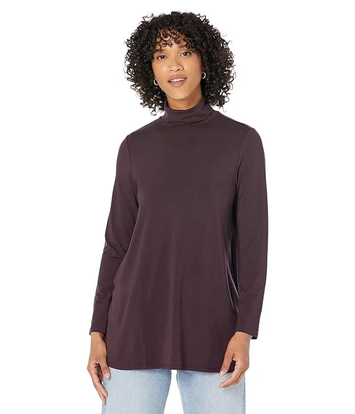 Eileen Fisher Scrunch Neck Tunic Women's