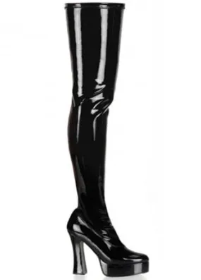 Electra 3000Z Patent Thigh High Boot