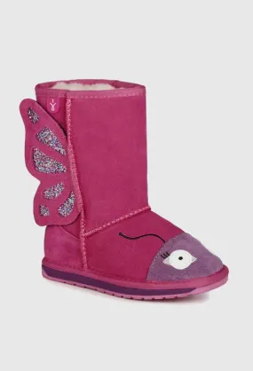 EMU AUSTRALIA KIDS BUTTERFLY BOOT