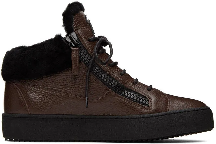 Giuseppe Zanotti Brown Kriss Sneakers