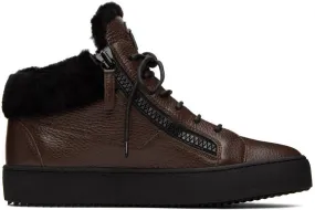 Giuseppe Zanotti Brown Kriss Sneakers