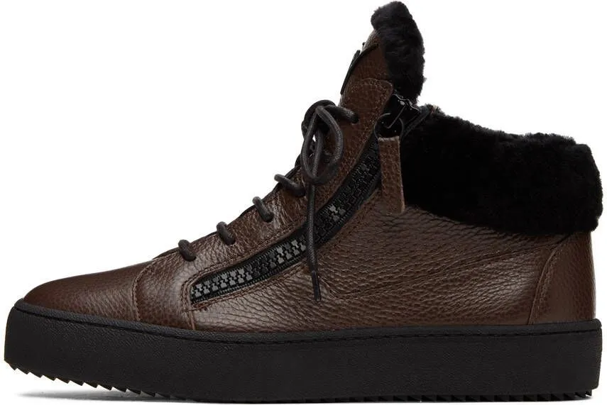 Giuseppe Zanotti Brown Kriss Sneakers