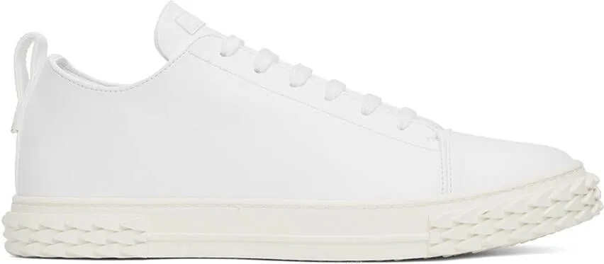 Giuseppe Zanotti White Blabber Sneakers