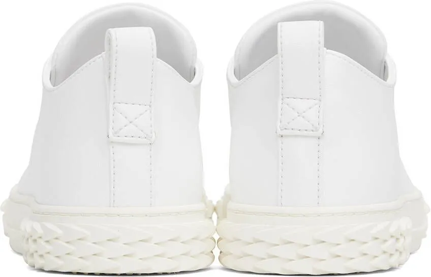 Giuseppe Zanotti White Blabber Sneakers