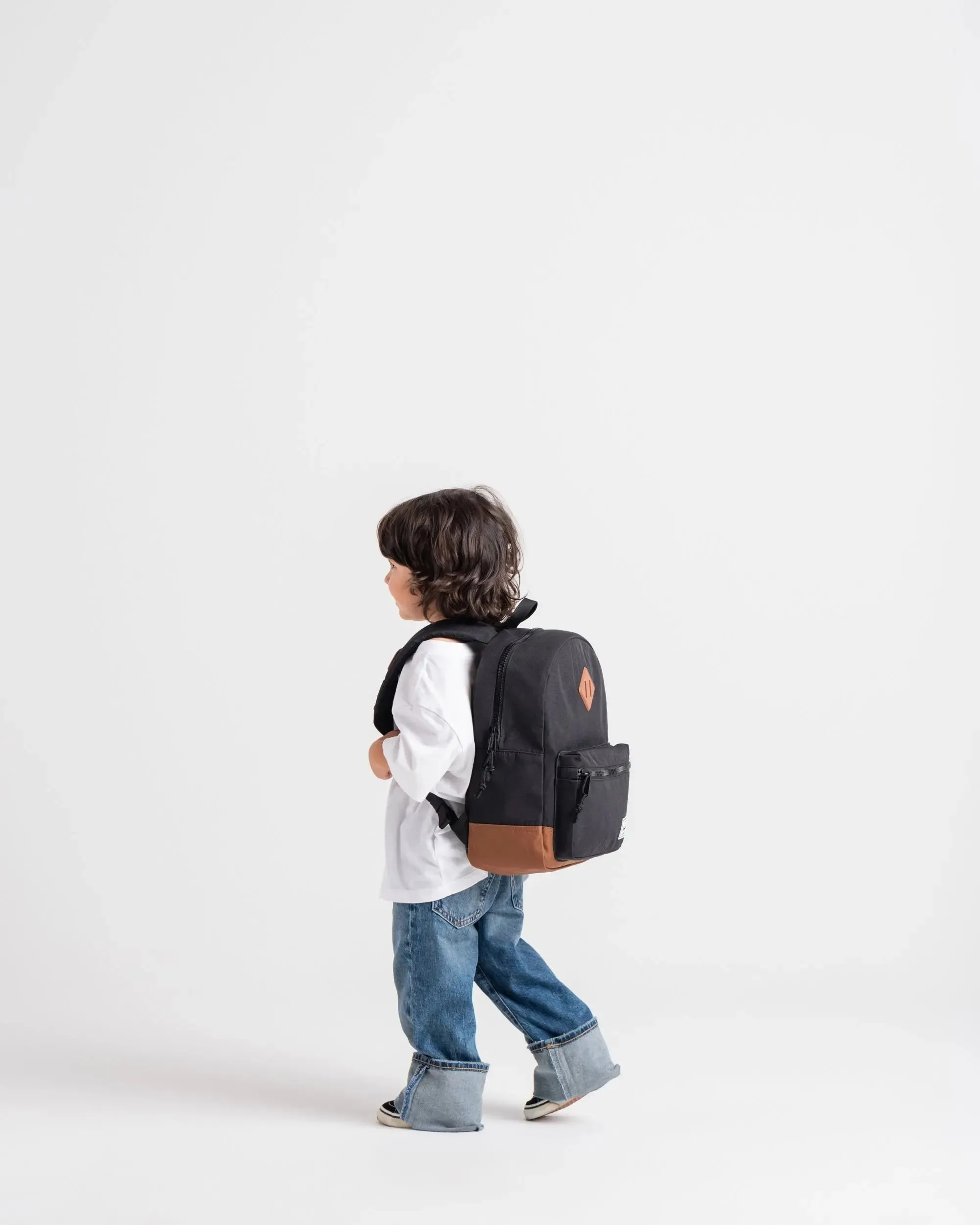 Heritage Kids Backpack (Pastel Lavender + Spring Crocus)