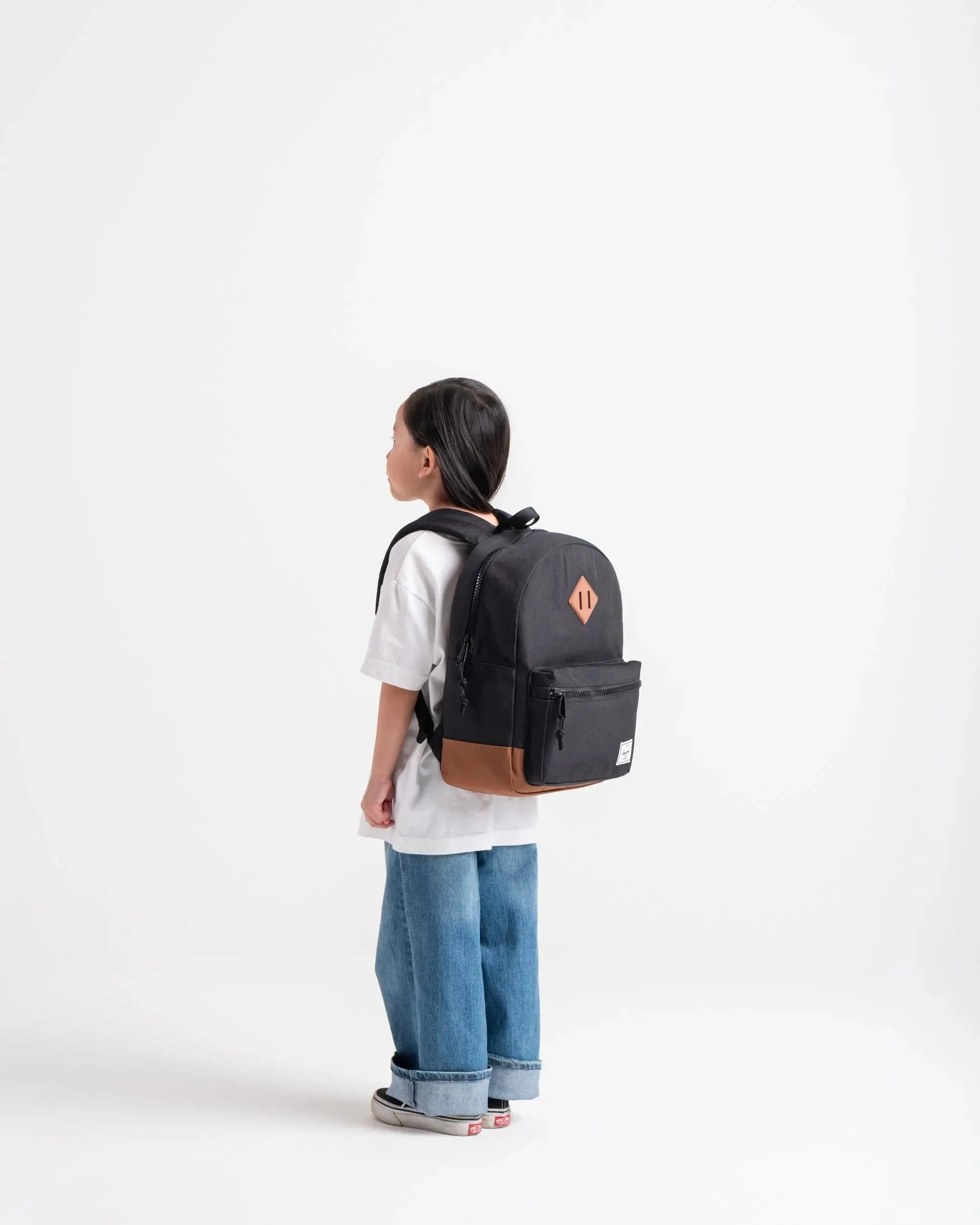 Heritage Kids Backpack (Pastel Lavender + Spring Crocus)