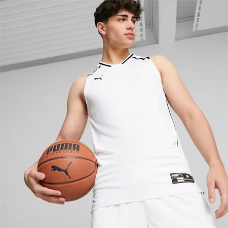 Hoops Team Men's Basketball Jersey | PUMA White | PUMA Basketball | PUMA 