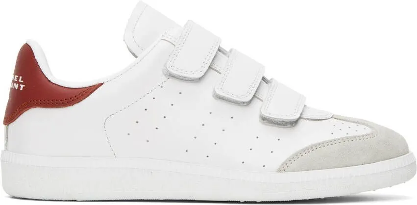 Isabel Marant White Beth Sneakers