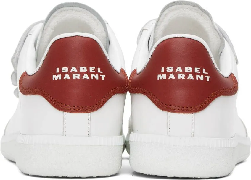 Isabel Marant White Beth Sneakers