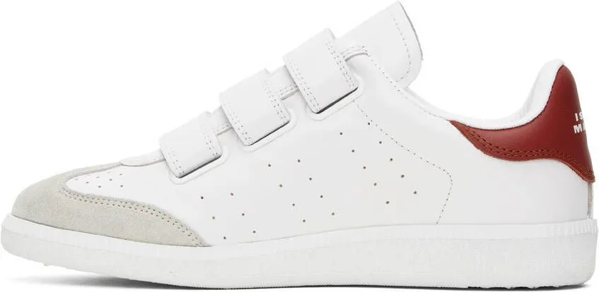 Isabel Marant White Beth Sneakers