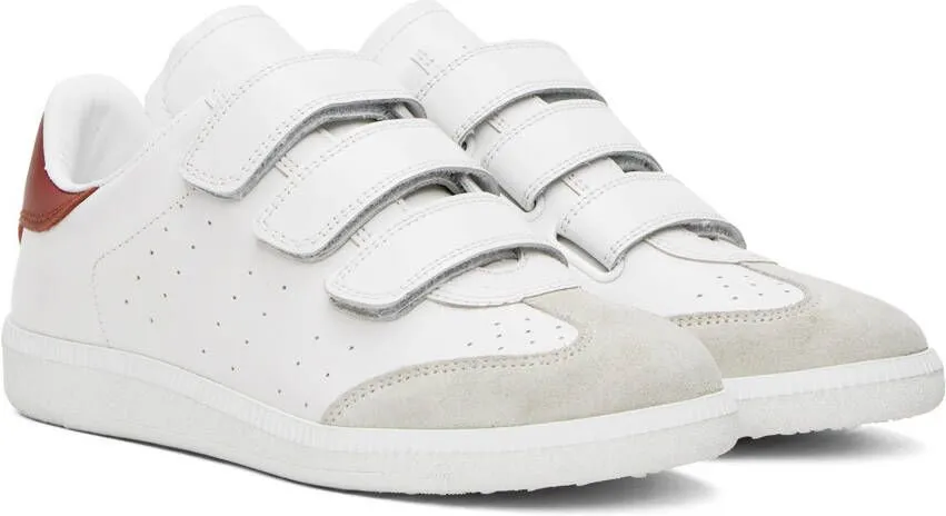 Isabel Marant White Beth Sneakers