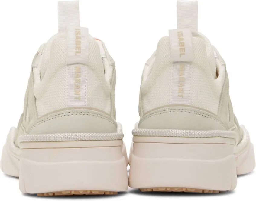 Isabel Marant White Kindsay Sneakers