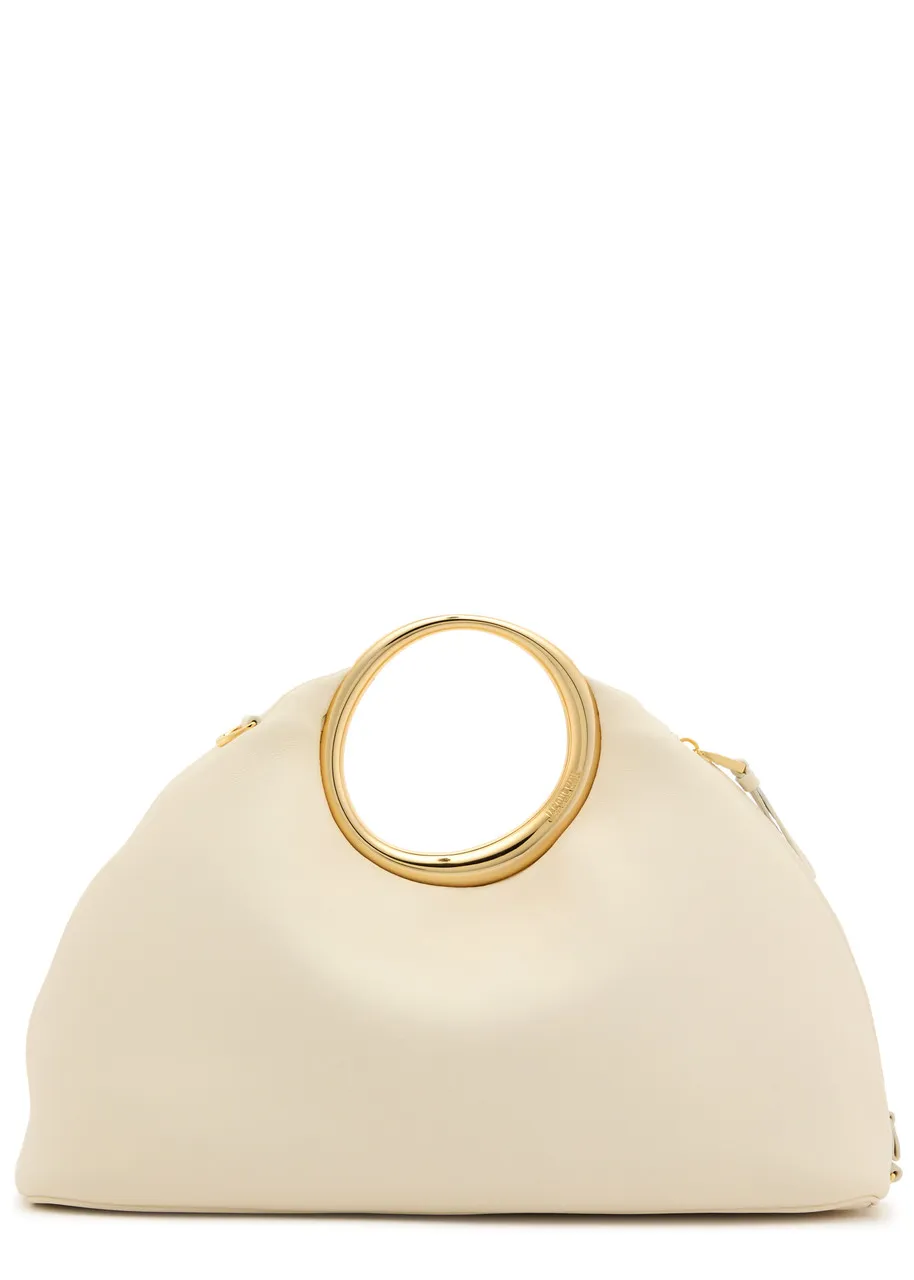 JACQUEMUS Le Calino leather top handle bag -                         -                     -                