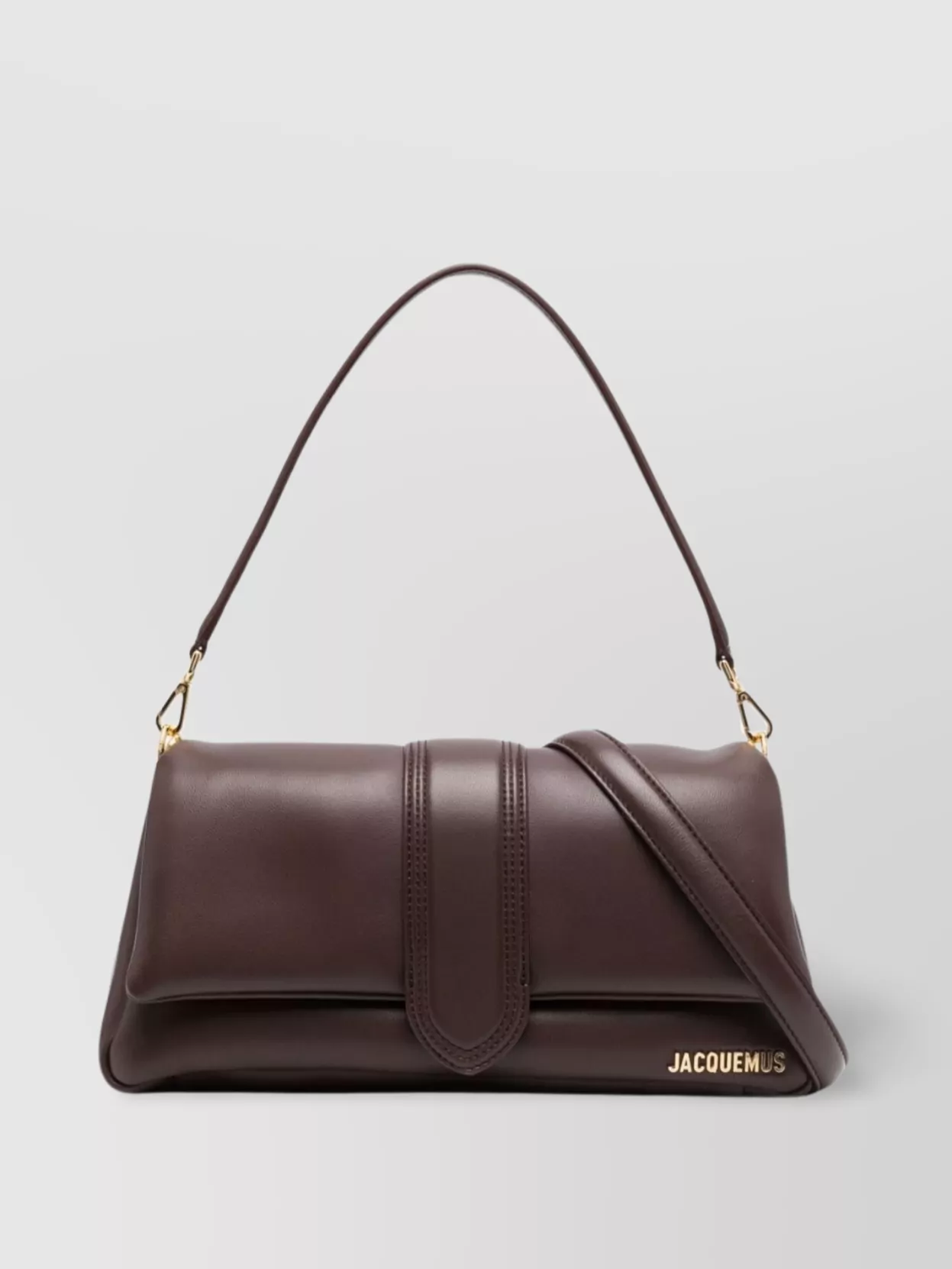 Jacquemus   Leather shoulder bag with detachable strap