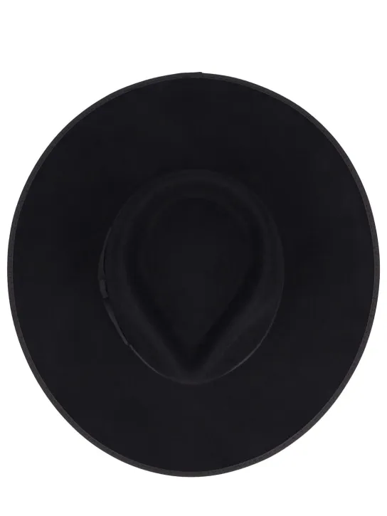 LACK OF COLOR   Noir rancher wool hat 