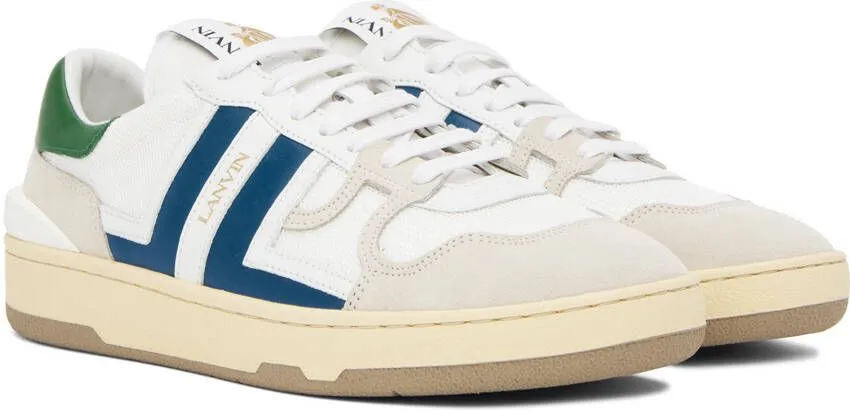 Lanvin White Clay Sneakers