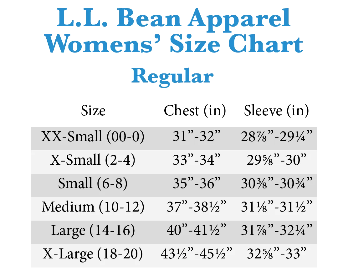 L.L.Bean Signature Chamois Tunic Pattern