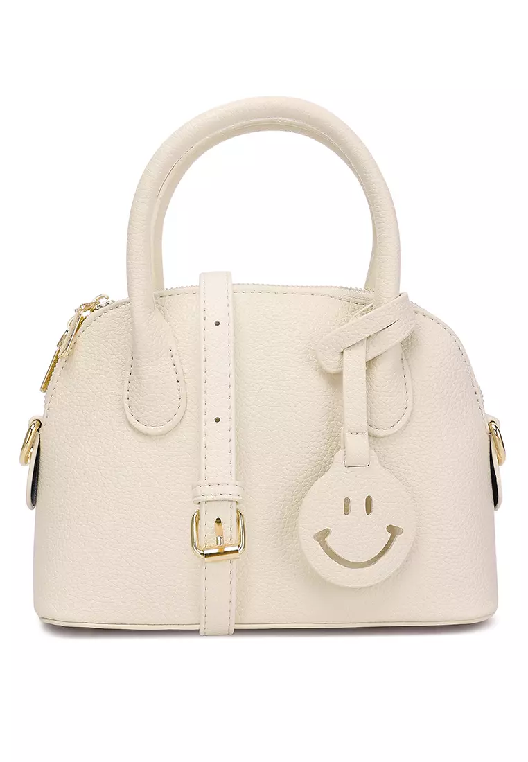 London Rag Shoulder Bag In Off White