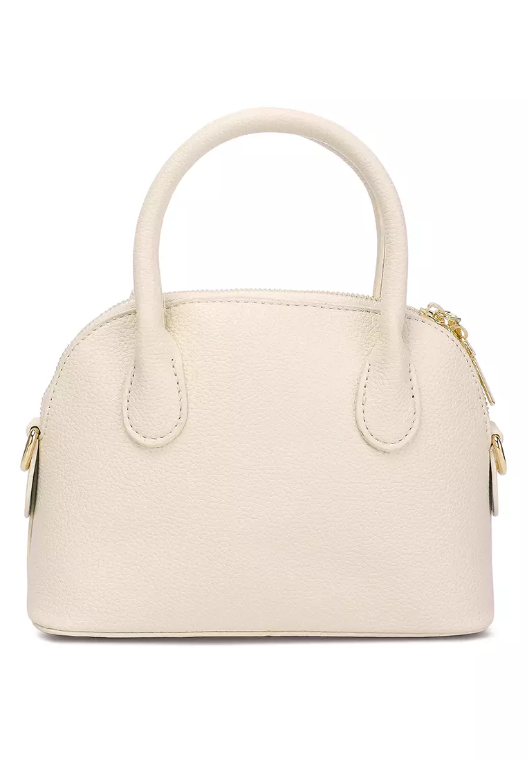 London Rag Shoulder Bag In Off White