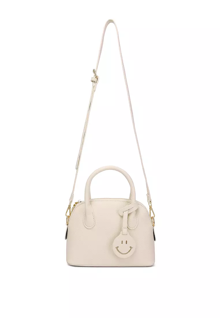 London Rag Shoulder Bag In Off White