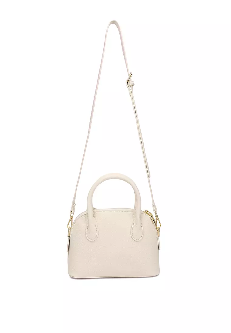 London Rag Shoulder Bag In Off White