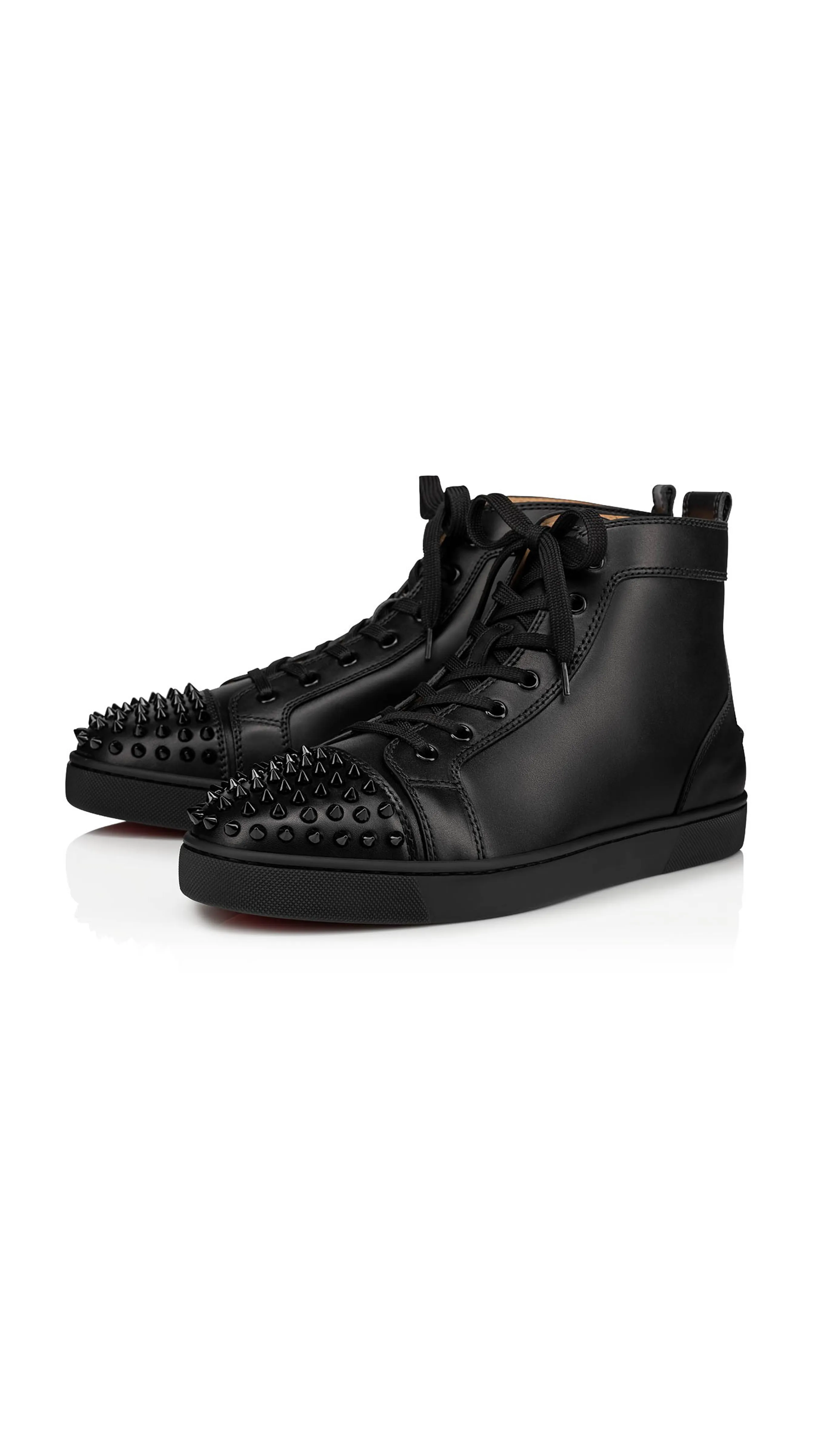 Lou Spikes Sneakers - Black