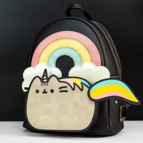 Loungefly x Pusheen Rainbow Unicorn Mini Backpack