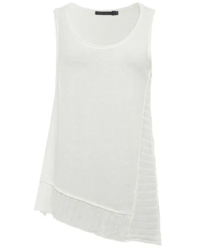 Lurdes Bergada Asymmetrical Knit Vest