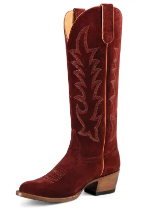 Macie Bean Cabernet Suede Ladies' Boot