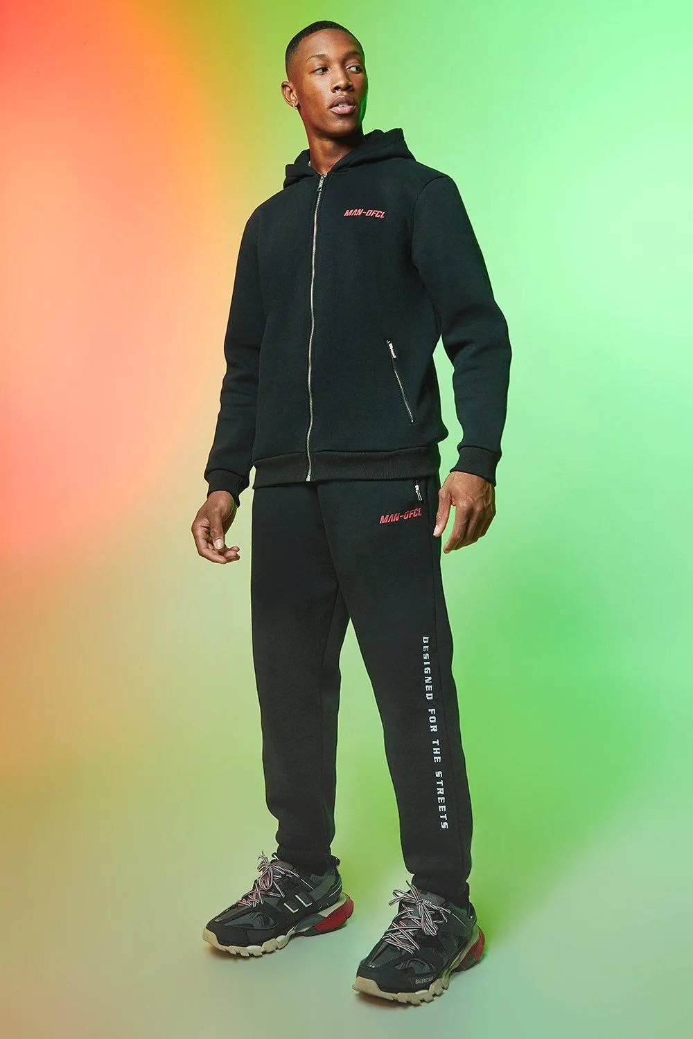 Man Ofcl Hooded Tracksuit