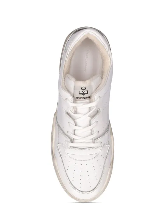 Marant   Emreeh leather mid top sneakers 