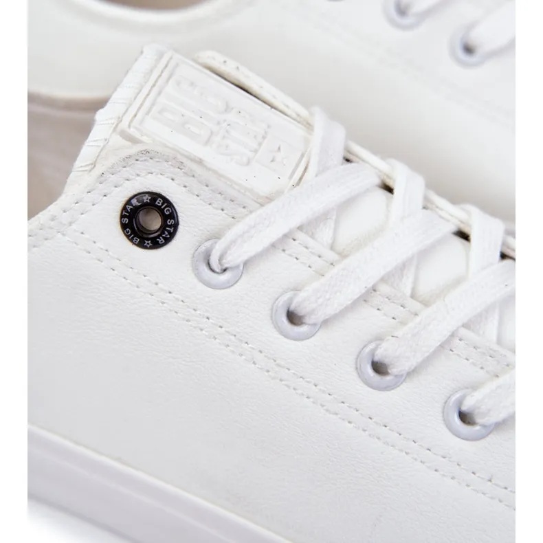 Men's Low Sneakers Big Star KK174008 White