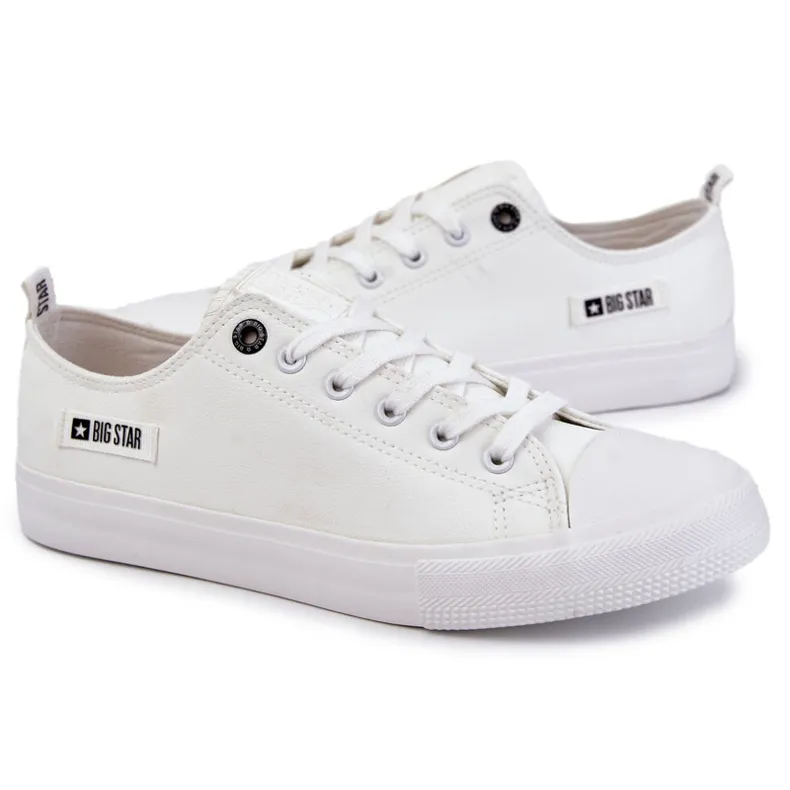 Men's Low Sneakers Big Star KK174008 White