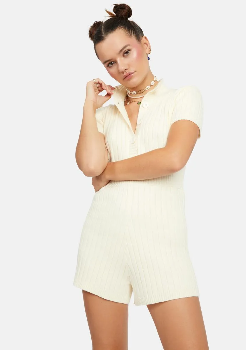 Miriam Knit Romper-