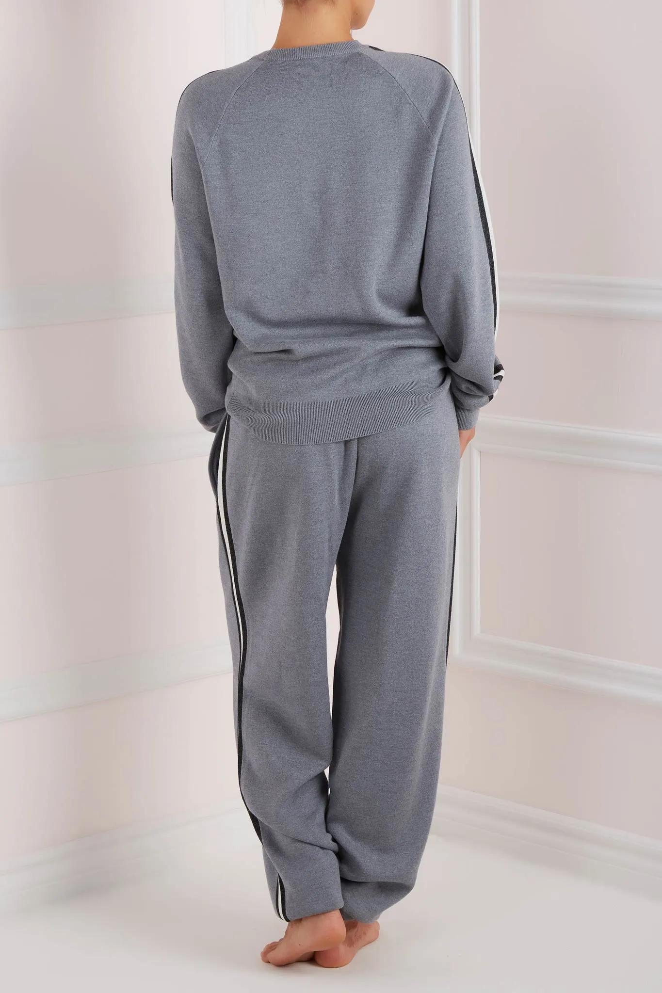 Missy London Silk-Cashmere Tracksuit