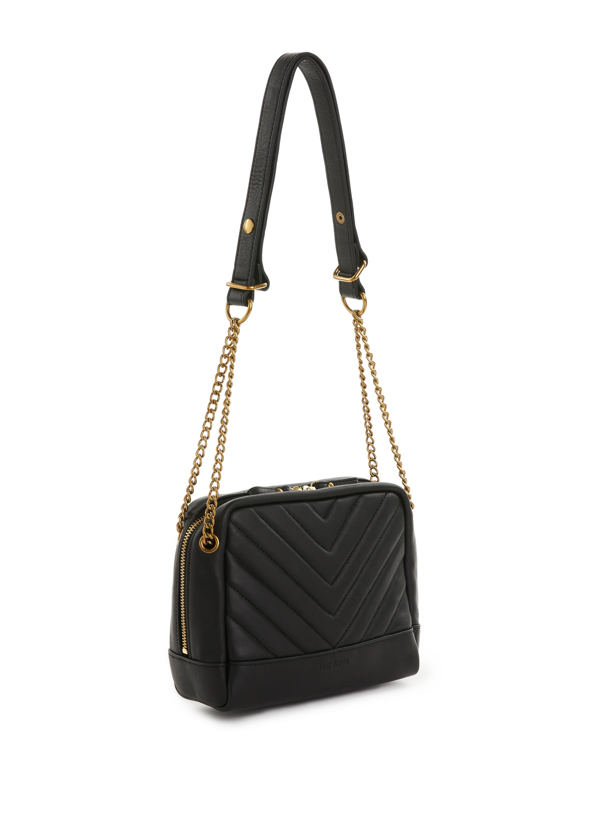 Nat & nin  Rio leather bag - Black