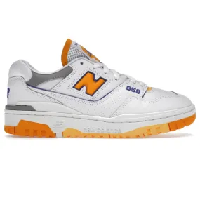 New Balance 550 White Vibrant Orange