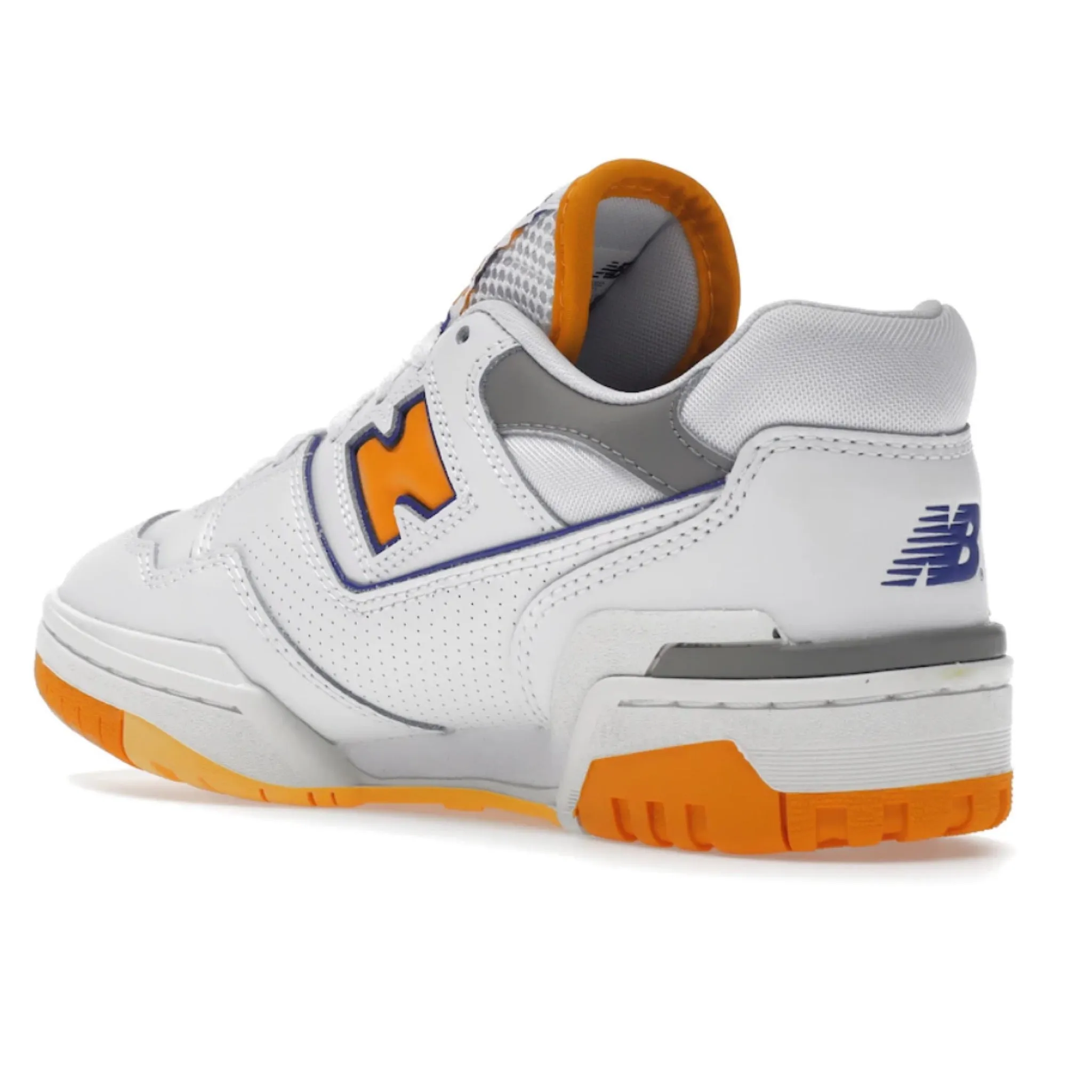 New Balance 550 White Vibrant Orange