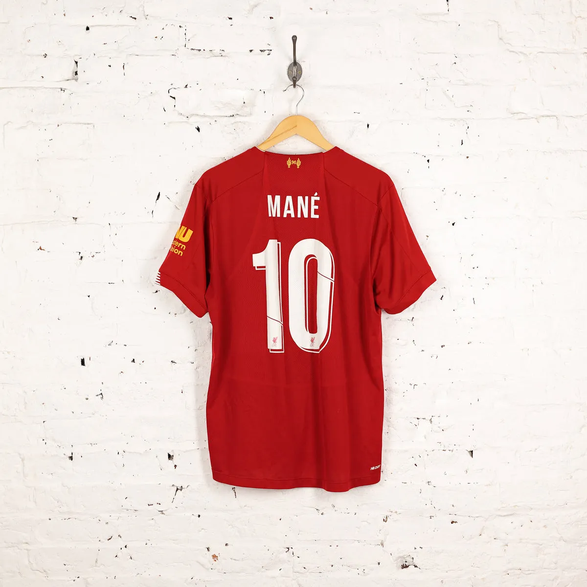 New Balance Liverpool 2019 Mane Home Football Shirt - Red - XL