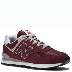 New Balance ML574V3 CORE Men's Lifestyle Sneakers Burgundy with White