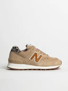 NEW BALANCE WOMENS NEW BALANCE THE 574 MINDFUL TOBACCO