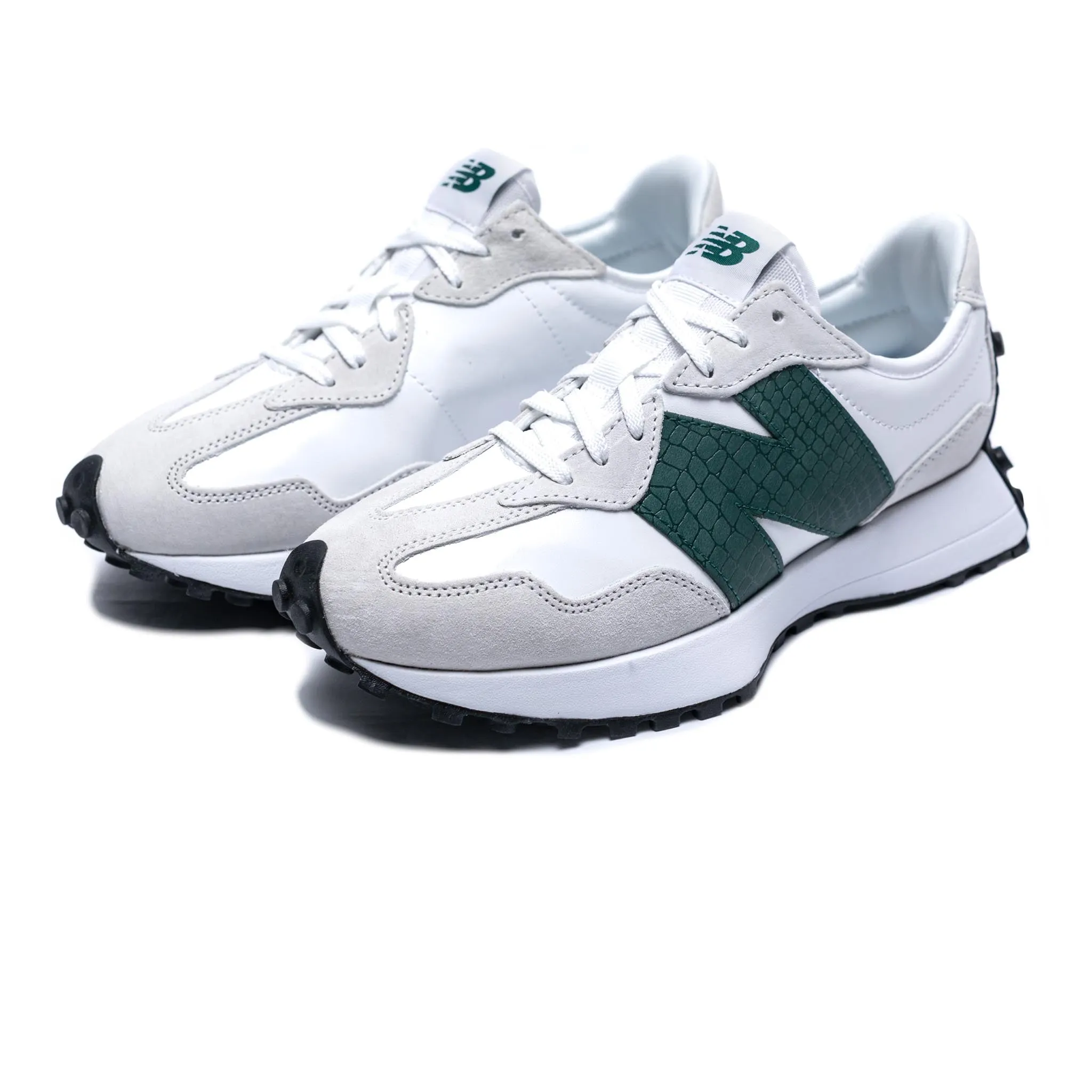 New Balance WS327DC White/Nightwatch Green