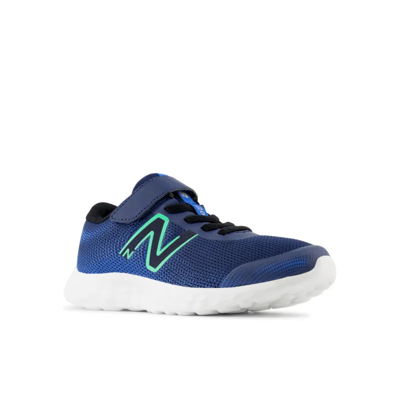 New Balance Youth 520 V8 Bungee Lace Running Shoe - PA520RG8