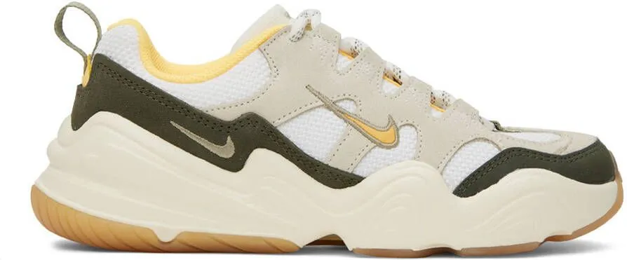 Nike Beige Tech Hera Sneakers