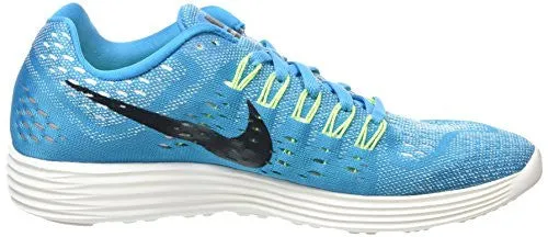 Nike LunarTempo Women Round Toe Synthetic Blue Running Shoe-nike