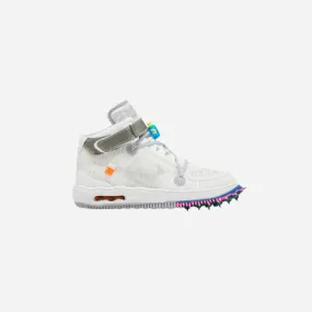 NIKE  NIKE AIRFORCE 1 MID OFF-WHITE WHITE