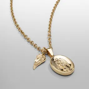 Nike Pendant (Gold)