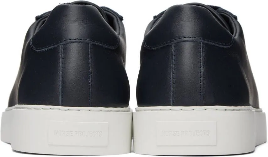 Norse Projects Navy Court Sneakers